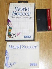 WORLD SOCCER Game Sega Master System Mastersystem