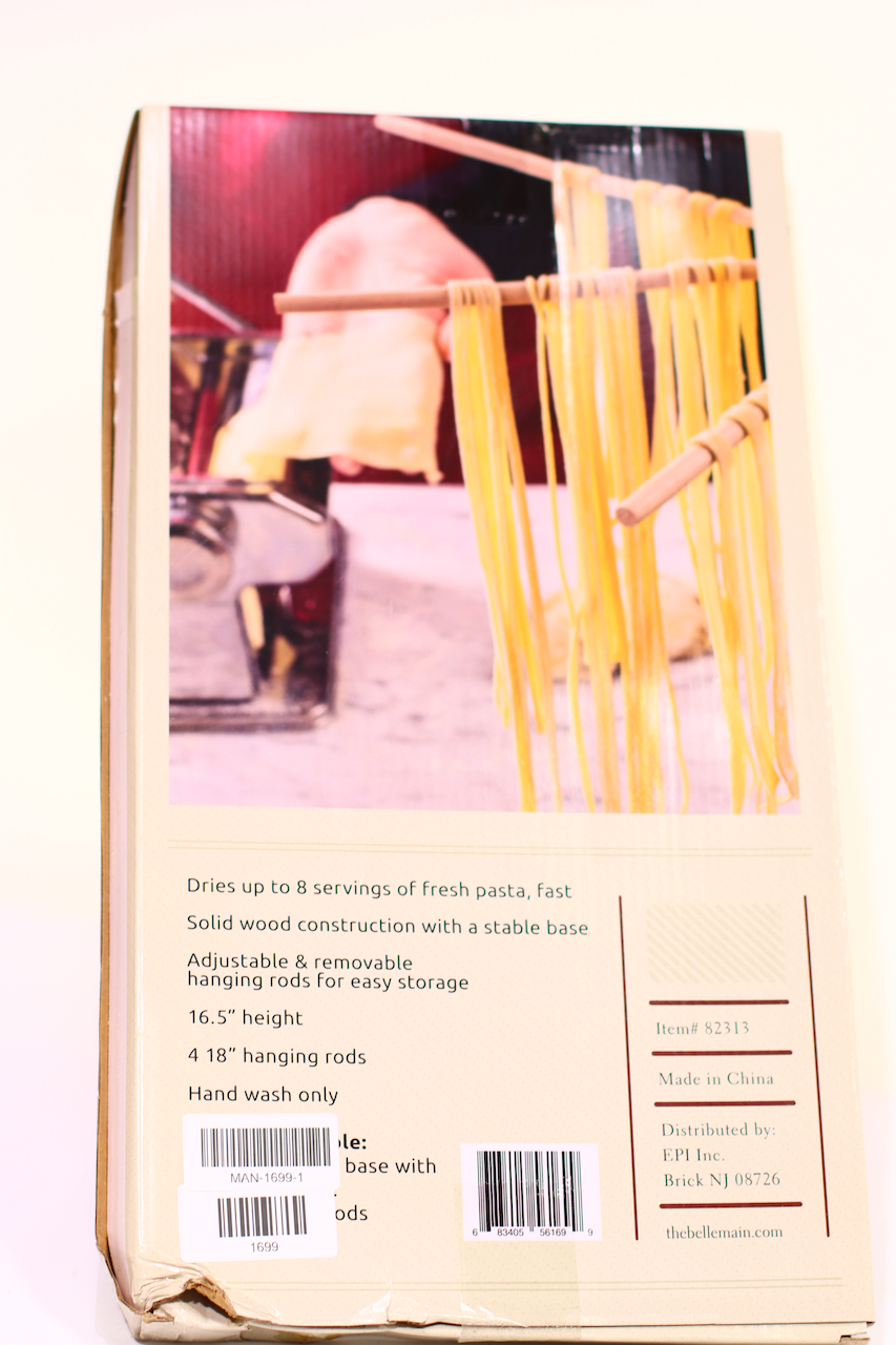 Bellemain Large Wood Pasta Drying Rack eBay