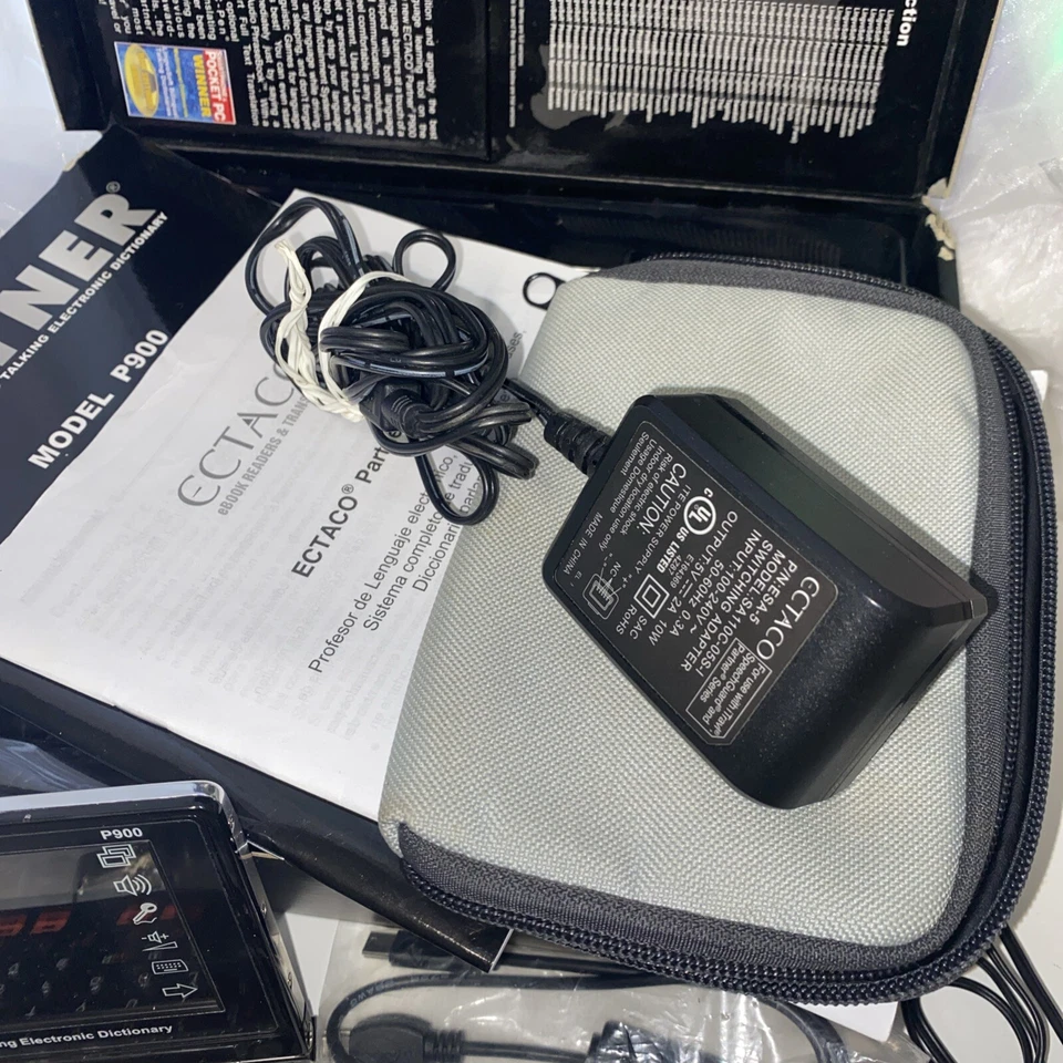 🌹Partner Language Teacher Talking Electronic Dictionary Spanish Model P900 GPS - Image 4 of 4