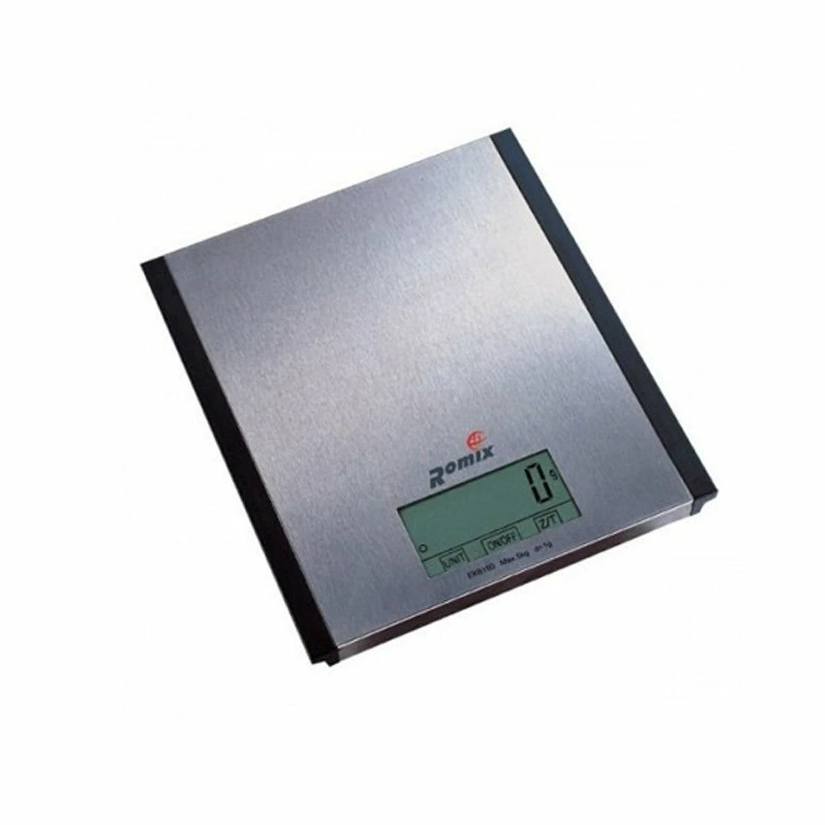 Digital Stainless Steel Kitchen Scale ROMIX EKS21 5kg/1g Tare Weighing Function 17 x 19cm
