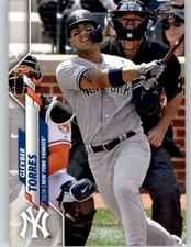 (20) 2020 Topps Series 1 GLEYBER TORRES 20-Card Base Lot Yankees #16