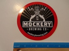 Bière Autocollant ~ Mockery Brassage Co Armes ~ Denver, Colorado 100s Plus En +