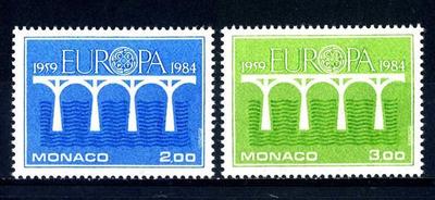 MONACO - 1984 - Europe. 25th Anniversary of the C.E.P.T.