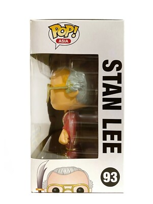 Funko Pop! Asia #93 Stan Lee Red Quan Yu 2016 Convention