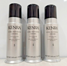 Kenra Curl Defining Creme 5 - Refines and Seperates Curls  Waves 3.4 oz 3-PACK