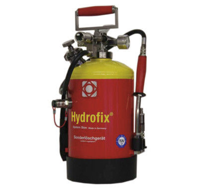 Hydrofix  Sion Sonderlöscher Feuerlöscher B 5/L  Sonderlöschgerät Feuerwehr