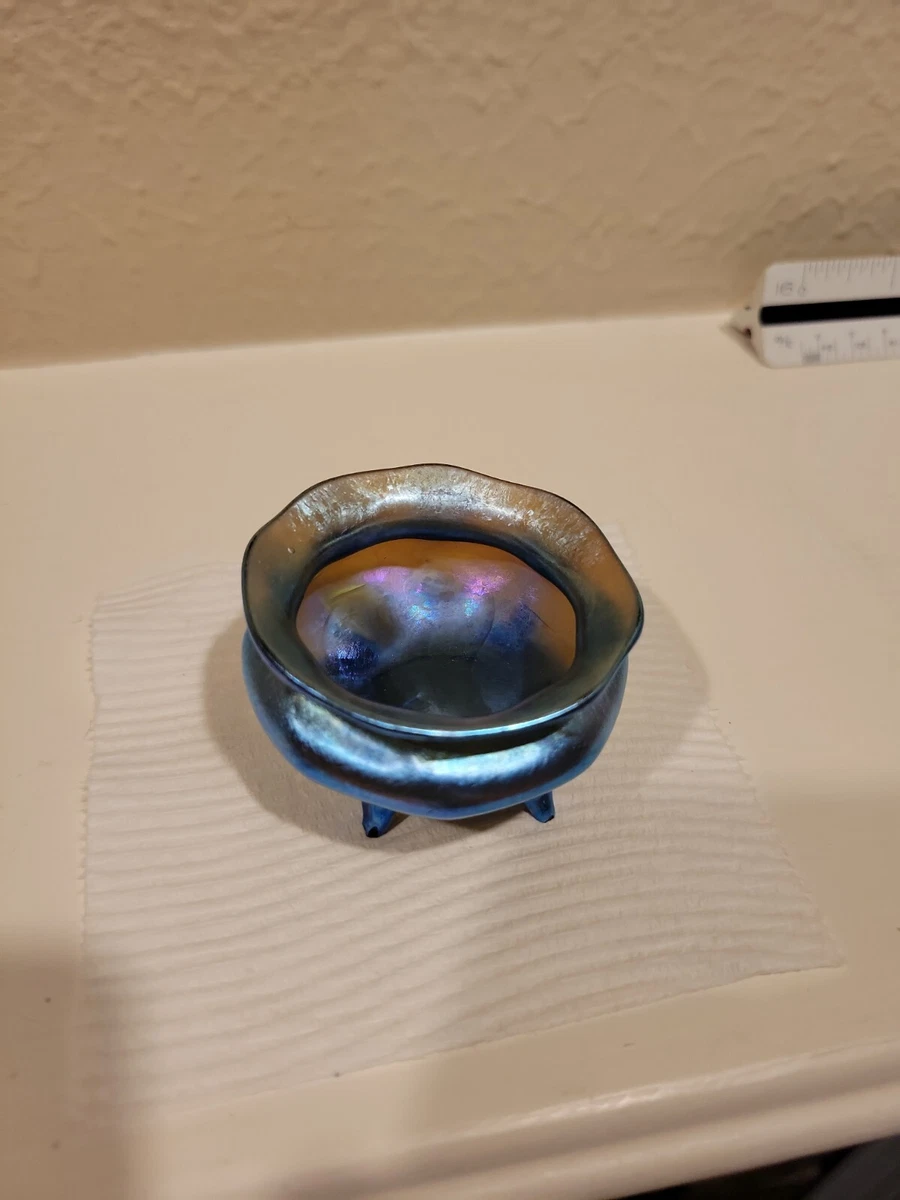 Tiffany Salt Cellar In Tiffany Art Glass for sale | eBay