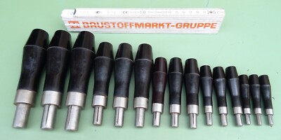 15 Griffe Ø 14-34 mm Ballengriff Kurbelgriff Handgriff Drehgriff Kunststoffgriff