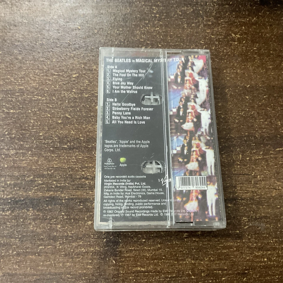 The Beatles Magical Mystery Tour Cassette INDIA 2000 - Image 3 of 3