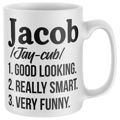 Personalisierte Tasse Name Definition lustiges Geschenk für ihn Valentinstag Geschenke für oder sie