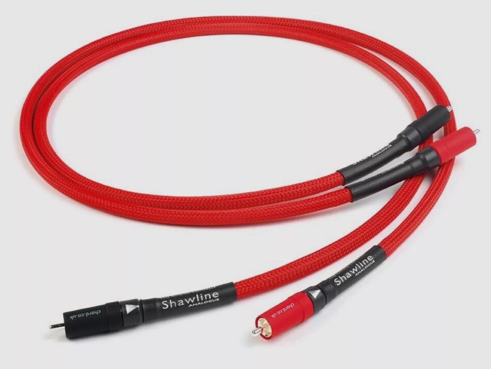 Chord Shawline Analogue RCA Interconnect - 1 Metre Length - HiFi Grade