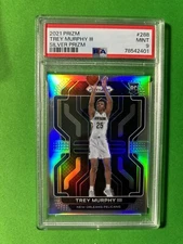 Trey Murphy 2021-22 Panini Prizm Silver #288 PSA 9