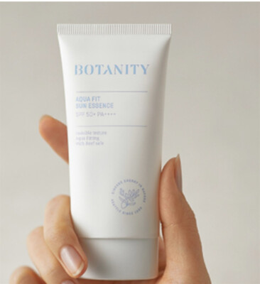 BOTANITY Aqua Fit Sun Essence SPF 50 PA++++, KBeauty, Korean Cosmetics, sample
