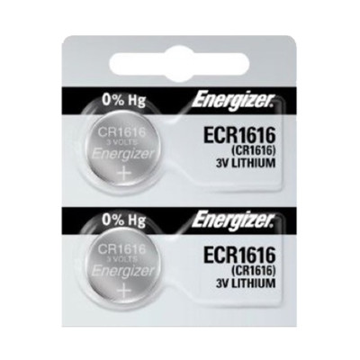 Energizer CR1616 Battery 3V Lithium Coin Cell (2 Count) - Tracking Included!