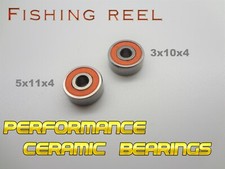 H3/H5 High performance Fishing Reel Bearings Ceramic Hybrid 5x11x4 3x10x4