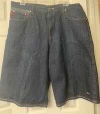 COOGI Australian Denim Shorts w/Design on Pockets Size 38