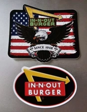 In N Out Burger Veteran’s Day Sticker Lot 