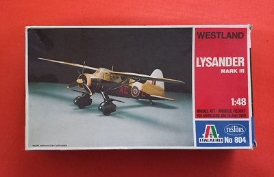 1/48 Italeri Testors 804, WESTLAND LYSANDER Mark III