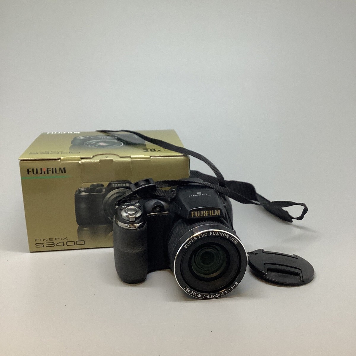 Fujifilm FinePix S3400 Digital Bridge 14MP Camera