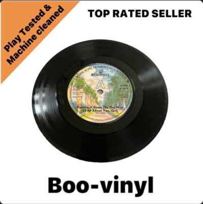 Realistics Putting It Down (To The Way I Feel About You, Girl) 7'' Northern Soul