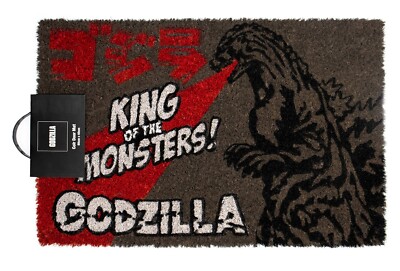 Fußmatte Godzilla King Of The Monsters Markenfussmatte Kokosfaser 60x40 cm