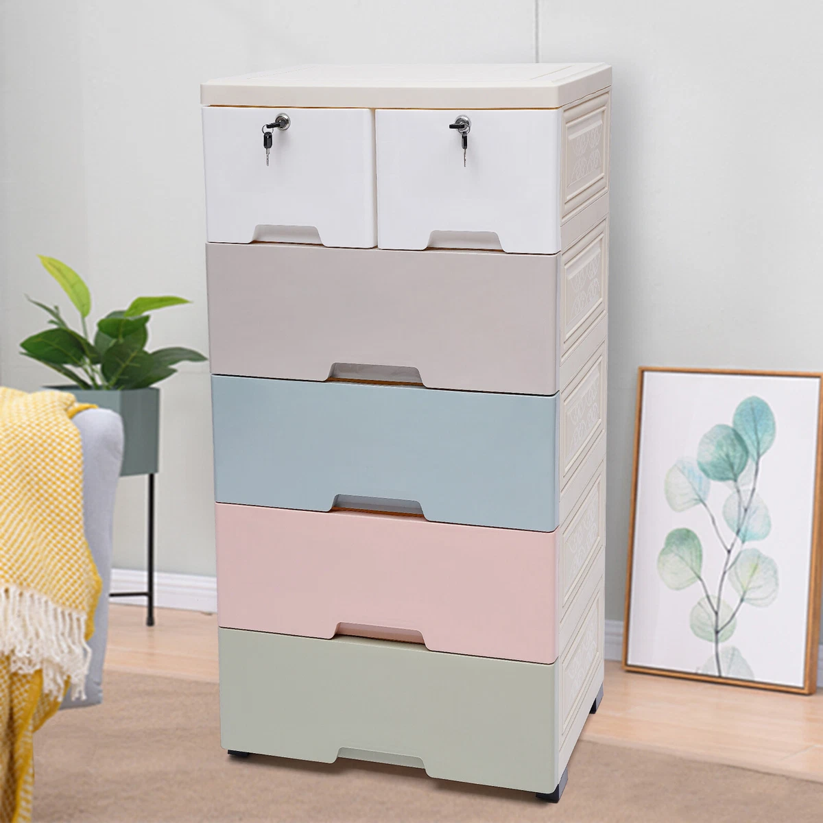 Kitchen Crevice Storage Drawer Bedroom Bathroom Storage