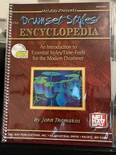 The Drum Set Styles Encyclopedia by John Thomakos (2006, Trade Paperback) - New