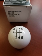 Special Edition White 6-speed Shift Knob Ford Mustang Shelby Mt Dealer Special Edition White 6-speed Shift Knob Ford Mustang Shelby Mt Dealer