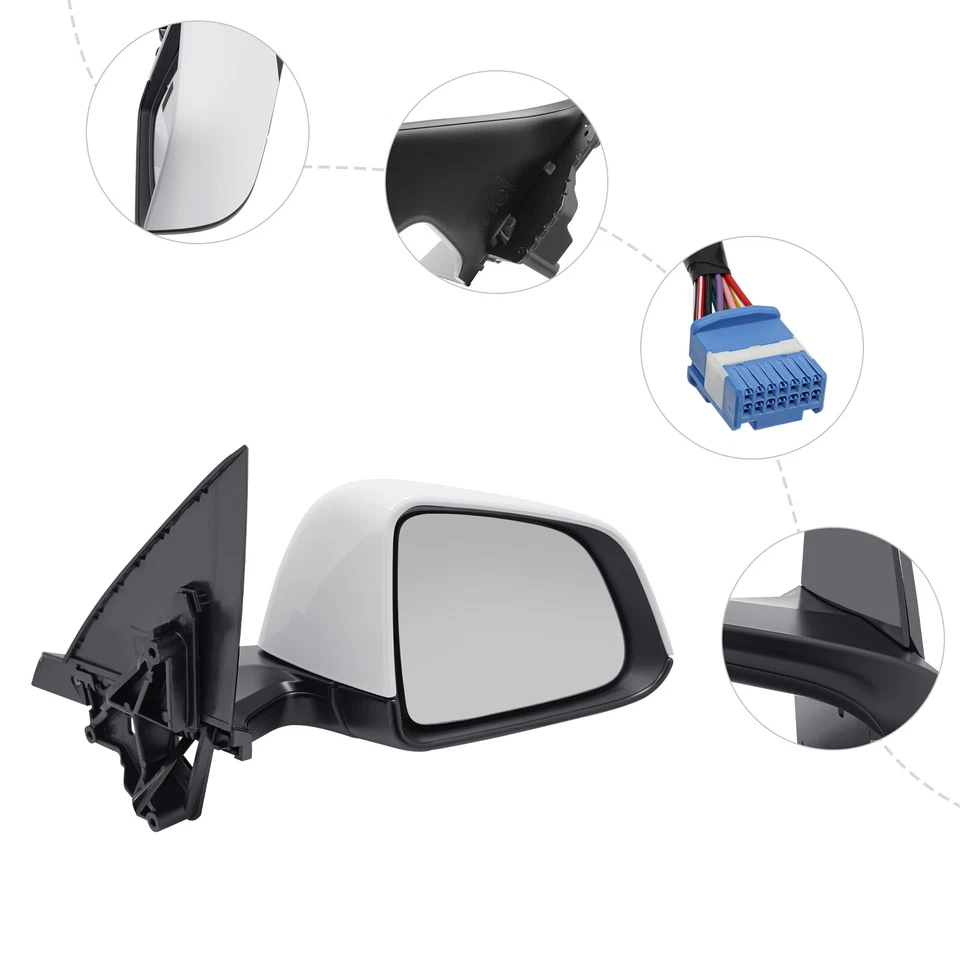 RH Rearview Mirror Right Passenger Side View Mirror For Tesla Model Y 2020-2023 - Image 3 of 4