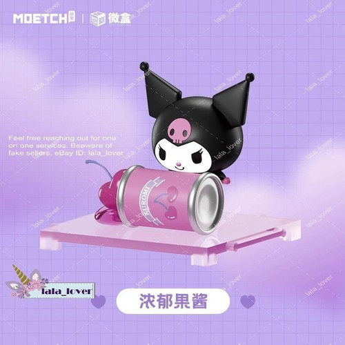 Figura Caja Ciega Confirmada Serie Snack Ocio Moetch Sanrio Kuromi Tú eliges - Imagen 12 de 17