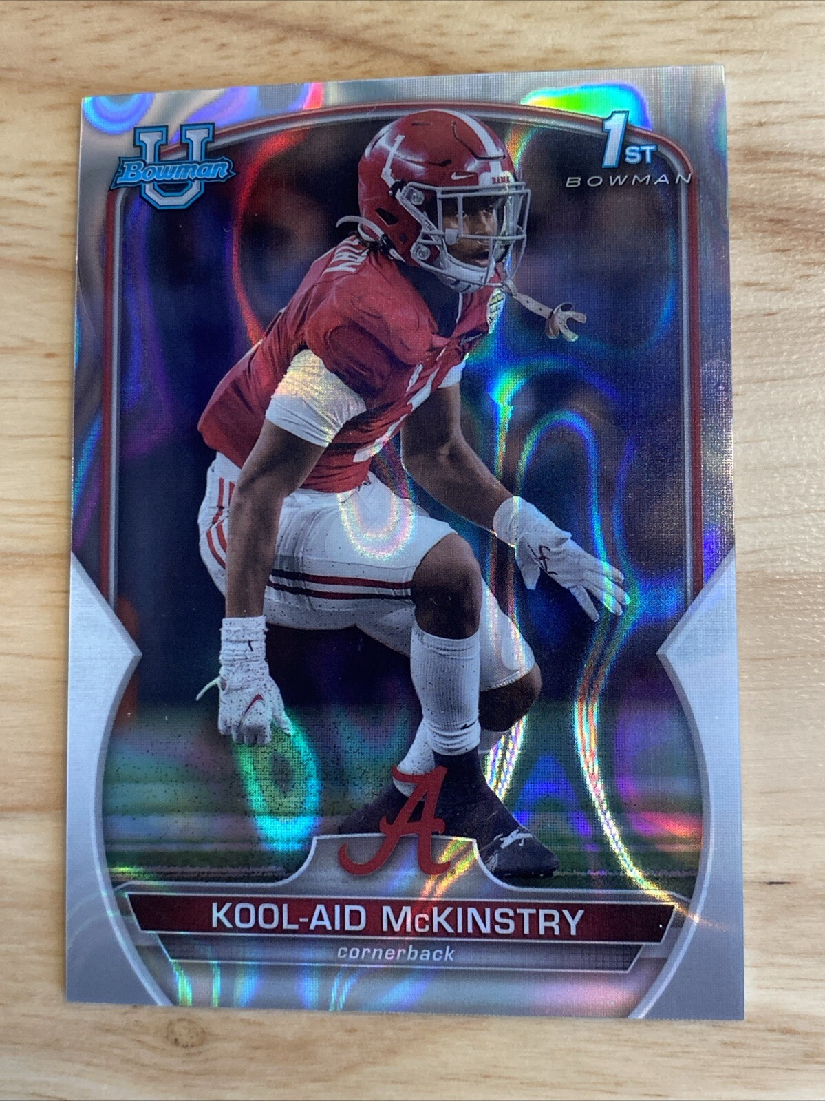 2022 Bowman University Chrome Lava Refractor /100 Kool-Aid McKinstry #14