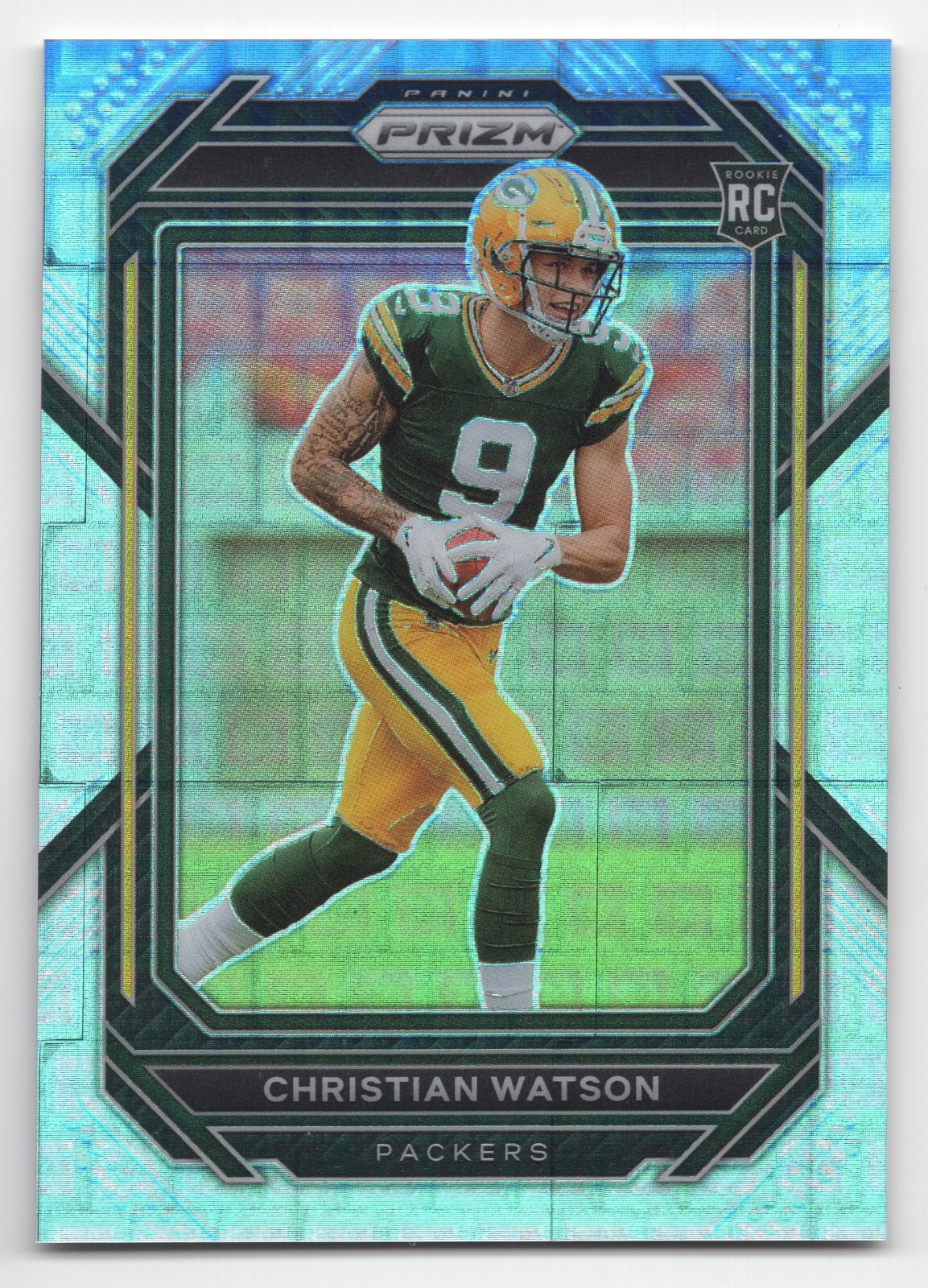 2022 Panini Prizm CHRISTIAN WATSON #314 Pandora Prizm RC /400-Packers