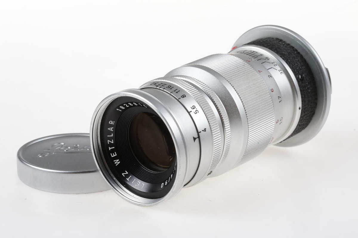 LEICA Elmar 90mm f/4,0 für M - SNr: 1828815 | eBay