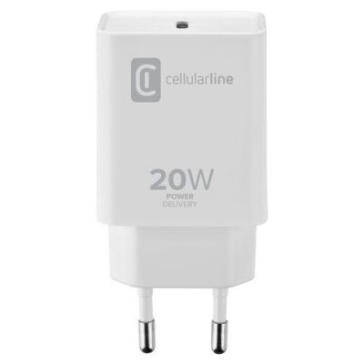 USB Type-C Charger CHARGER 20W Power Delivery Cellular Line ACHIPDUSBCPD2