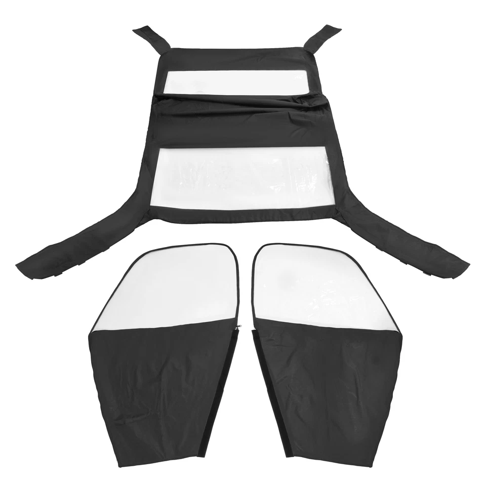 Recinto de cabina completa parabrisas delantero y trasero para Cub Cadet Volunteer 2008-2016 Foto 2 de 4