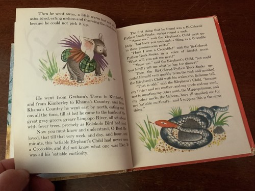 The Elephant's Child (A "Just So" Story) by Rudyard Kipling 1955 Free Shipping - Picture 7 of 12