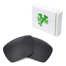 hdhut Polarized Replacement Lens for-Oakley Dispatch 1 Sunglasse Stealth Black