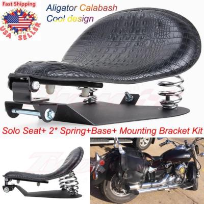 Large Solo Seat Spring Bracket Base Plate For Harley Sportster Bobber Sportster