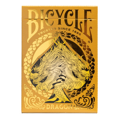 Bicycle Gold Dragon Karten - Neu Sealed