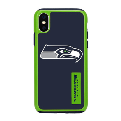 FOCO NFL Seattle Seahawks Dual Hybrid Case for iPhone X & XS (5.8'')