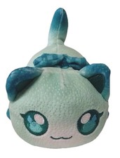 Aphmau MeeMeows Kim Cat 6" Plush   Series 6 Glitter Edition Teal Green