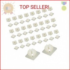 VCYOPN 50 PCS License Plate Nylon Screw Inserts, Sturdy Nylon Car Front Back L