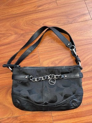 Coach Purse F1220-F19724 Women's Crossbody Shoulder Bag Black