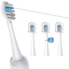 3 Pack Toothbrush Replacement Heads Compatible with WaterPik Sonic Fusion 2.0...