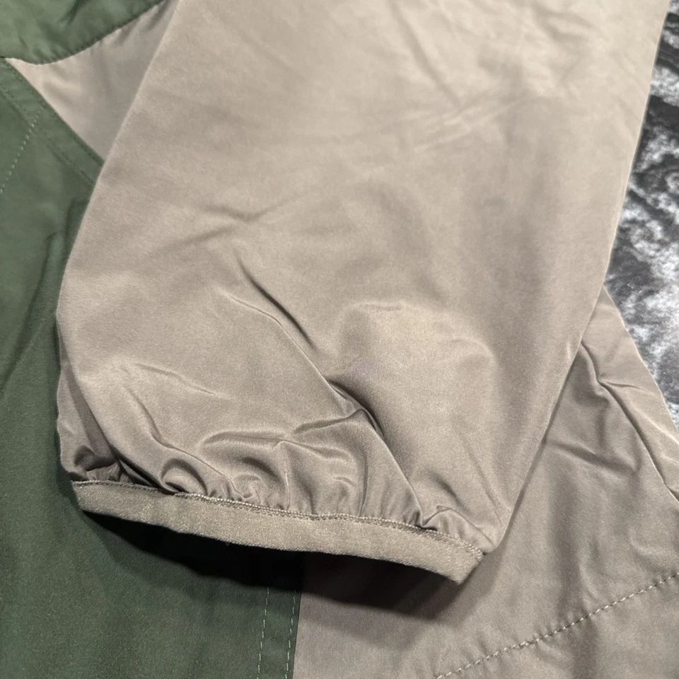 Volcom Marlin Windbreaker Jacket Green Brown Mens Size Large NWT $65 - Image 2 of 4