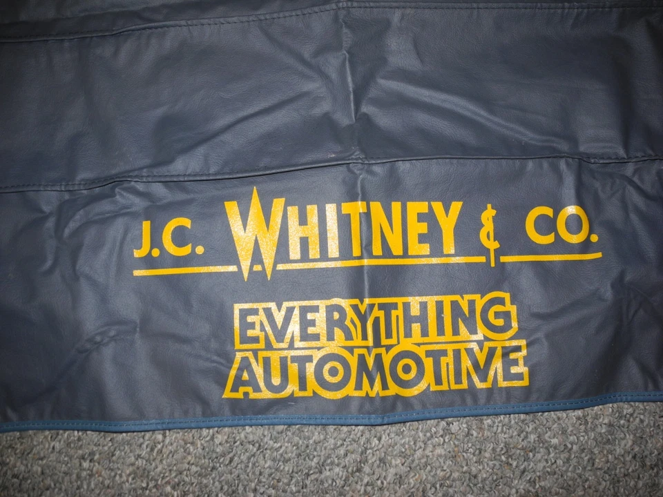 Cubierta de guardabarros automotriz de colección J.C. Whitney & Co Everything cubierta JC nueva nueva en stock Foto 2 de 4