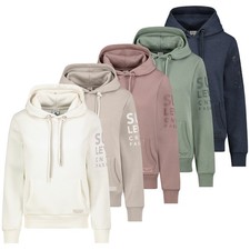 Sublevel Damen Sweathoodie mit &Auml;rmel und Kapuzen Print