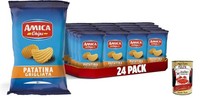 Amica Chips Grigliata, 24X50G, Glutenfreie Snacks +Polpa