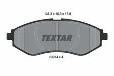 Bremsbeläge 2397401 TEXTAR für CHEVROLET DAEWOO
