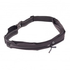 Adjustable Double Pocket Waist Running Jogging Belt Bag Gym Pouch Phone Holder